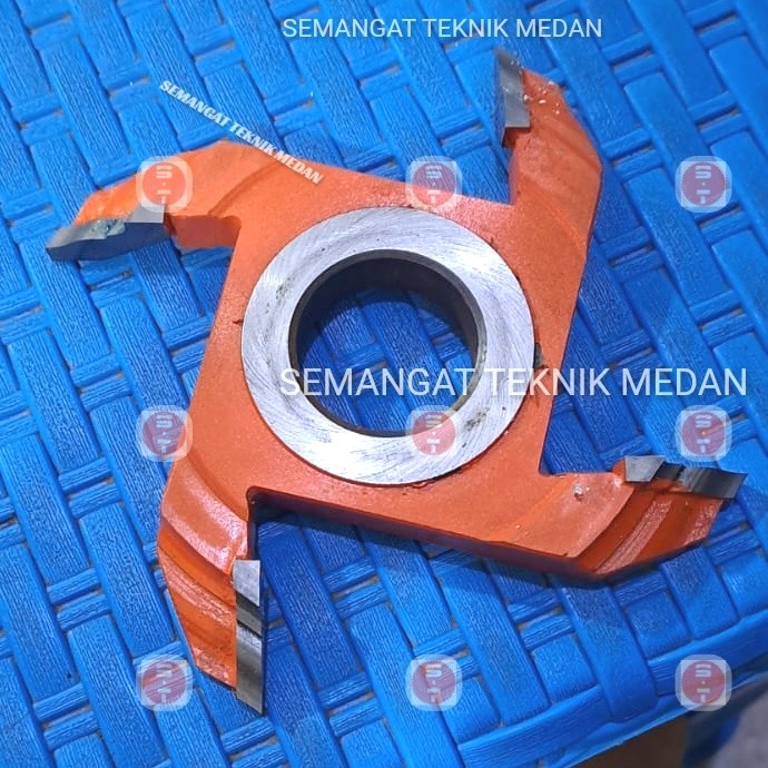 MATA PISAU PROFIL ROUTER DUDUK ALUR BUNGA PANJANG SPINDLE KAYU BAWAH