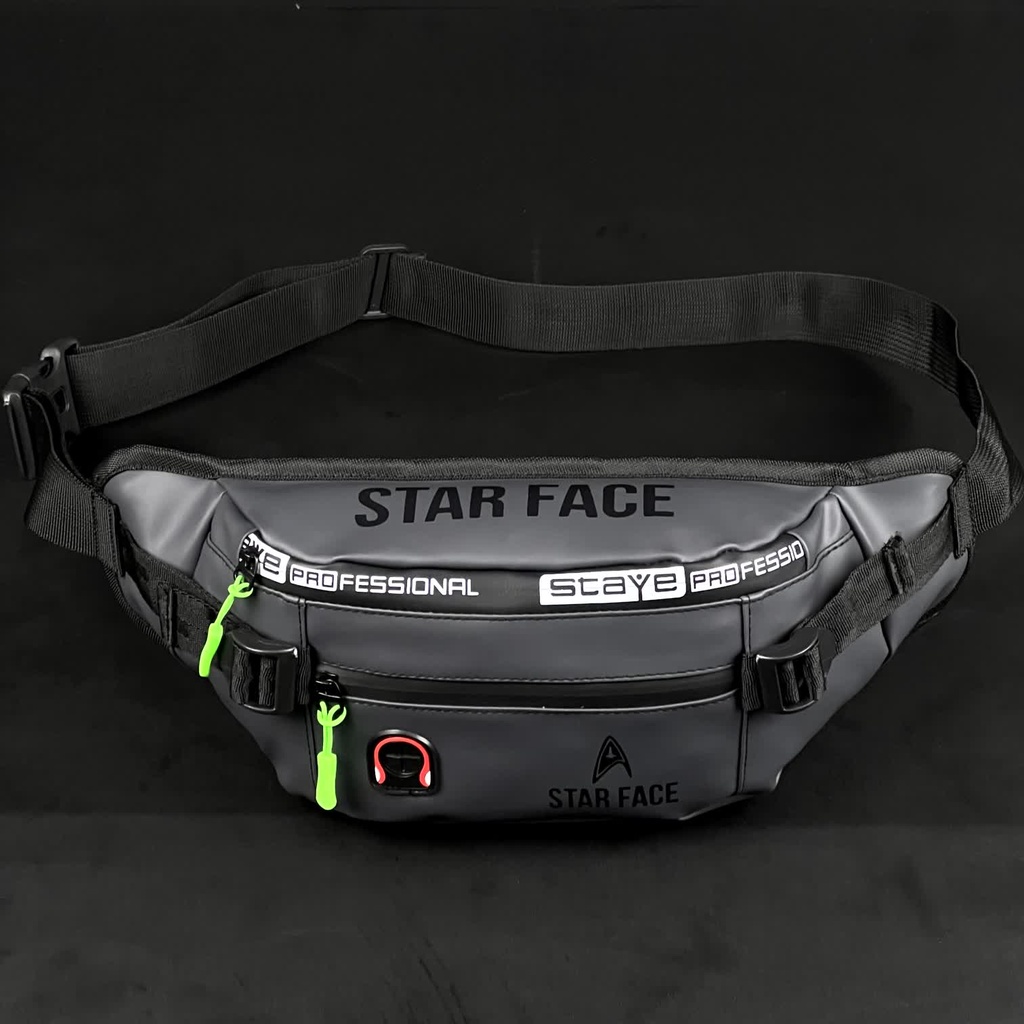 STARFACE- Waistbag Ballon Anti Air Tas Pinggang &amp; Selempang Pria Wanita Waterproof Keren