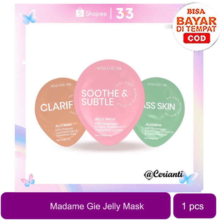 Madame Gie Jelly Mask - Masker Jelly_Cerianti