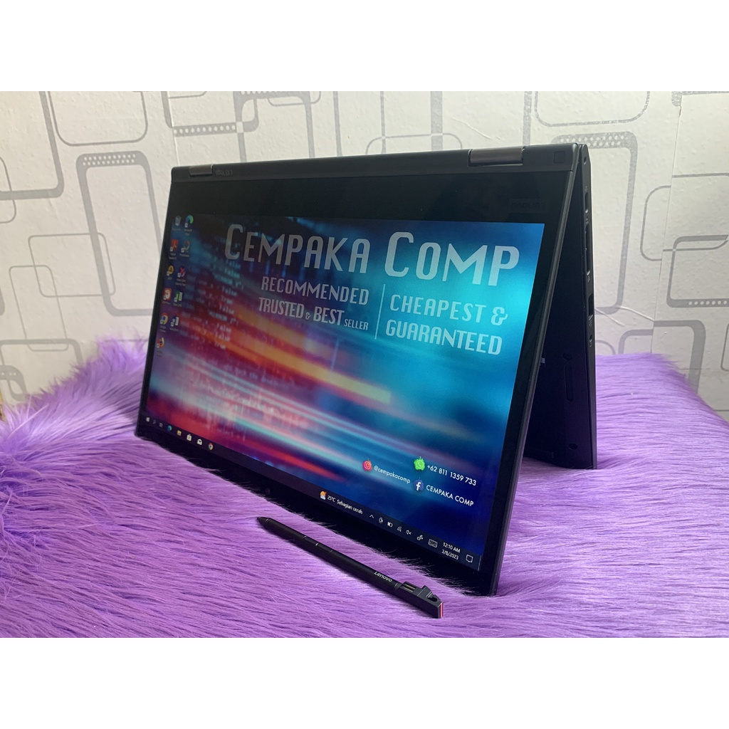 Lenovo L13 Yoga Core i5-1135G7 16GB SSD 512GB FULLSET GARANSI