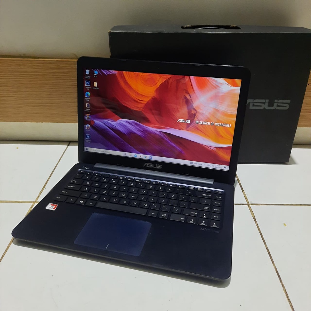 Laptop Asus E402BA Amd A4-9125 Ram 4/500Gb BERGARANSI BISA CICILAN