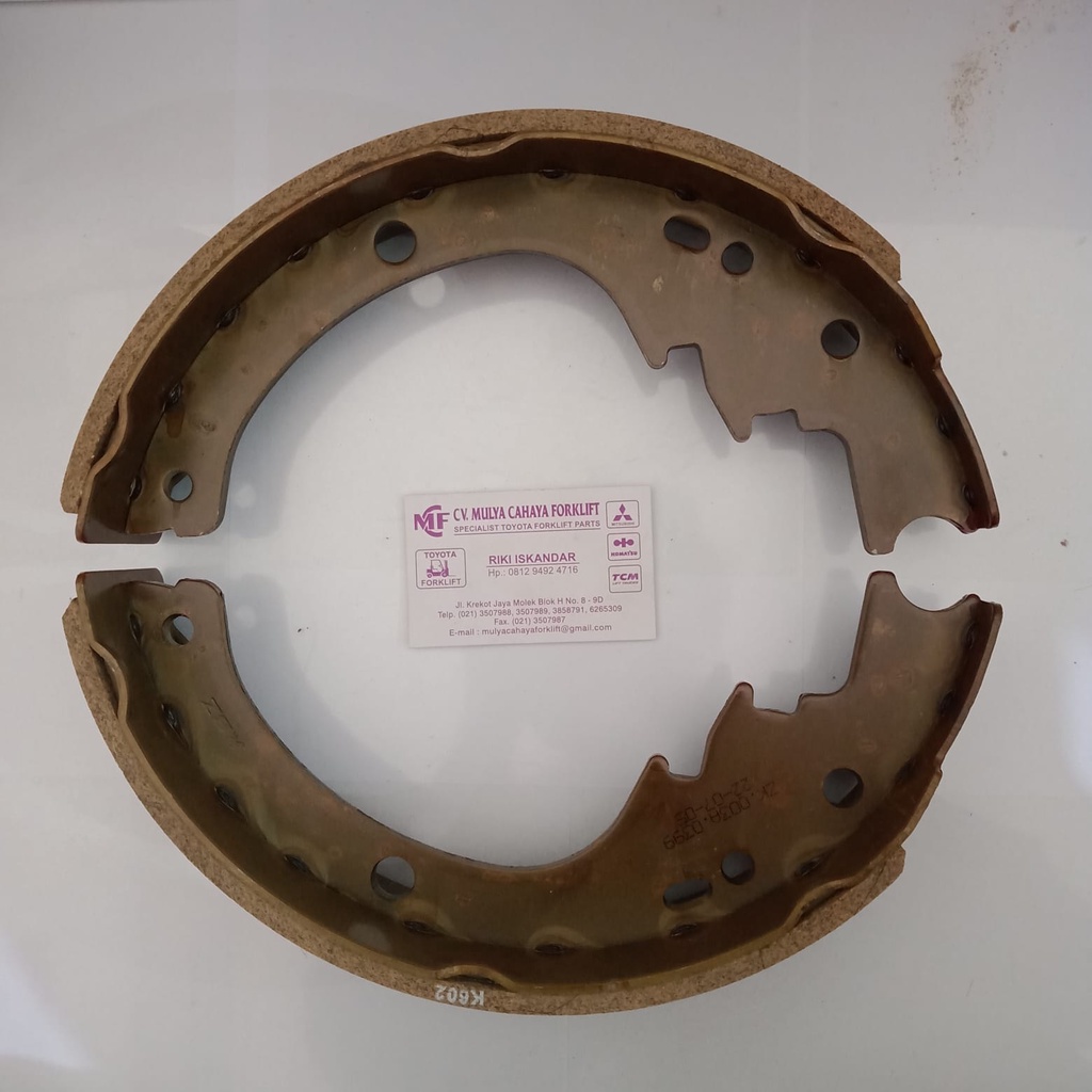 BREAK SHOE | 47401-33240-71 | FORKLIFT TOYOTA