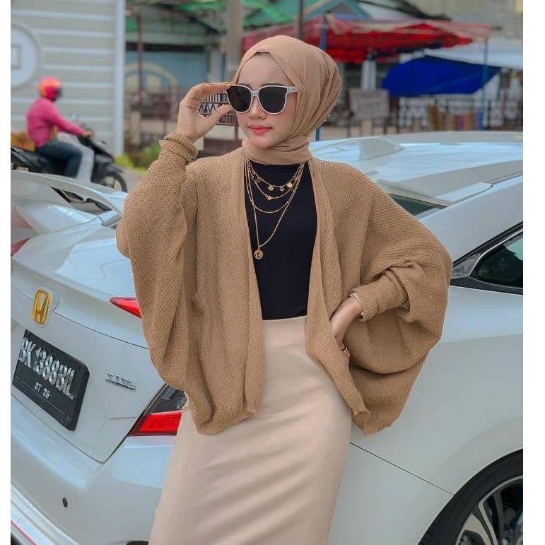 MURAH Lizzy - CARDIGAN BATWING KELELAWAR PREMIUM