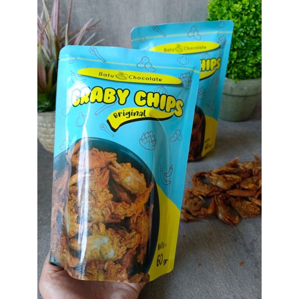 One Mandiri Sukses - Craby Chips Baby Crab - Oleh Oleh Kota Malang Batu