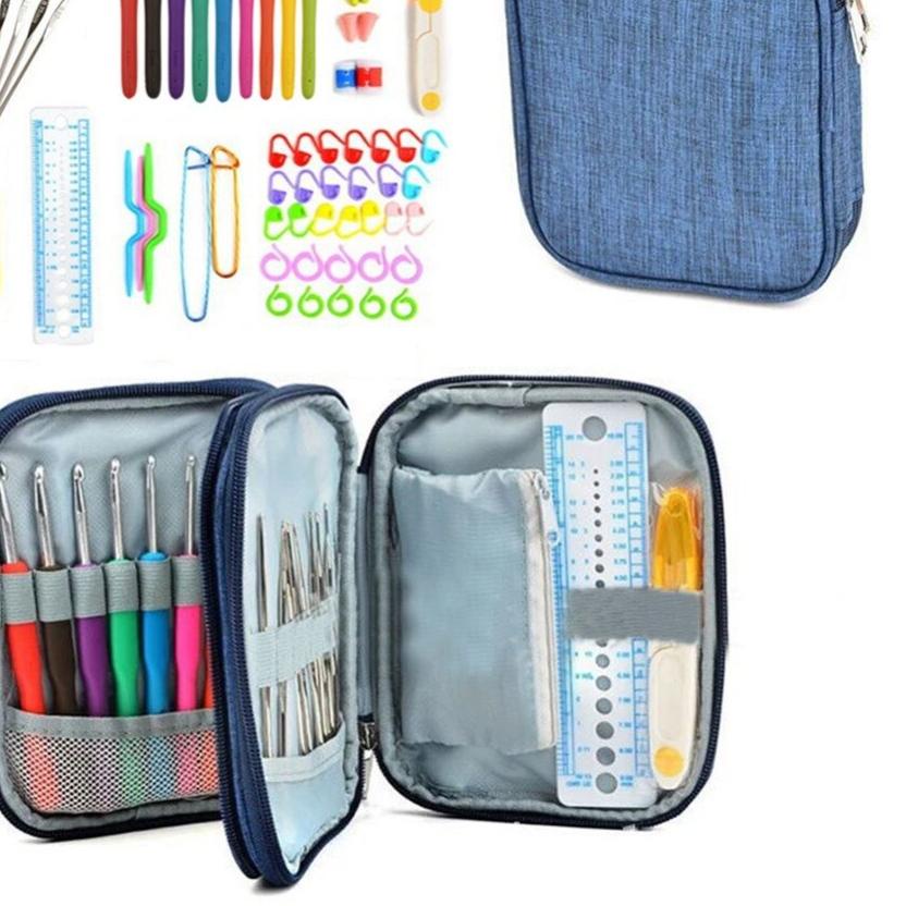 ➬ Hakpen (Alat Rajut / Crochet Hook) ANK Double Case ➳