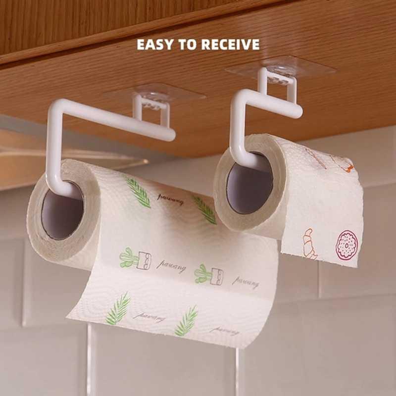 Gantungan Dinding Multifunction Wall Hook Hanger Size S - V961 - White