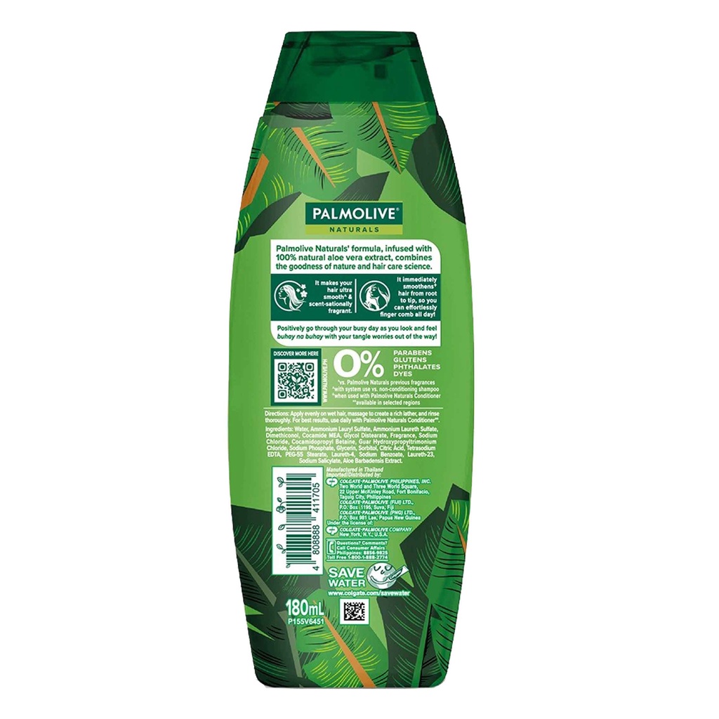 Palmolive Shampo/ Ultra Smooth/ Aloe Vera/ Naturals/ 180ml
