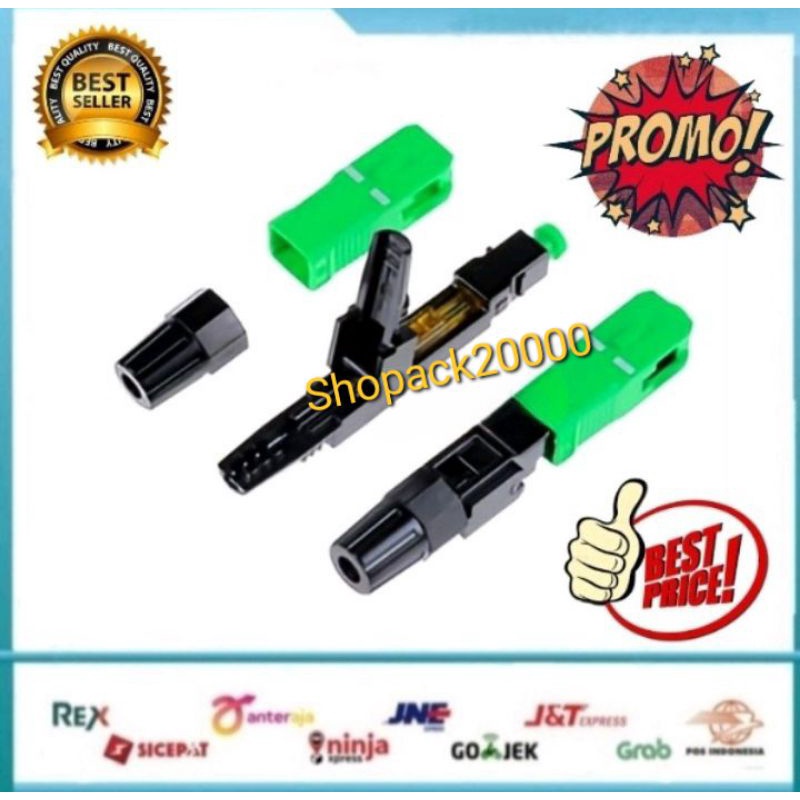 Fast Conector SC Apc dropcore conector adapter fiber optic per 10 pcs