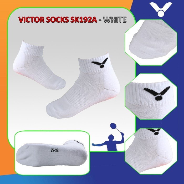 New  Kaos kaki Badminton Victor / Sports Socks Victor SK 192 / SK192 / SK-192 - A
