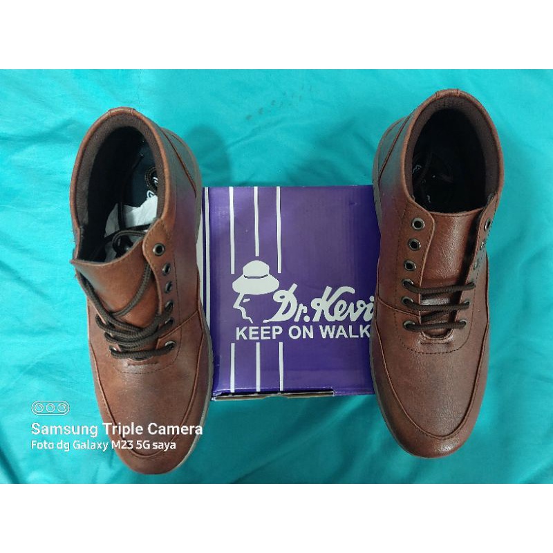 Sepatu Dr. KEVIN Brand Mall Matahari Original Full Label & Real Picture