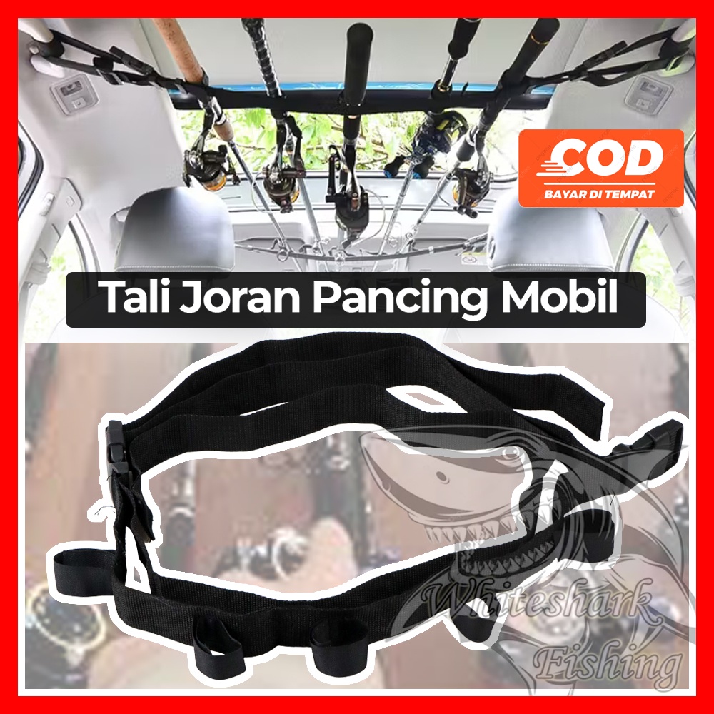 FISHING CAR EXTENSION STRAP TALI STRAP JORAN PANCING MOBIL
