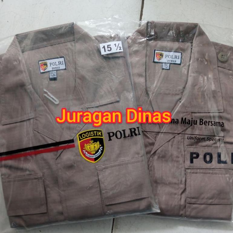 RECOMENDED Atasan Baju PDL Jatah POLRI / Baju PDLT/ Baju Satpam Terbaru / Baju Security Terbaru Baha