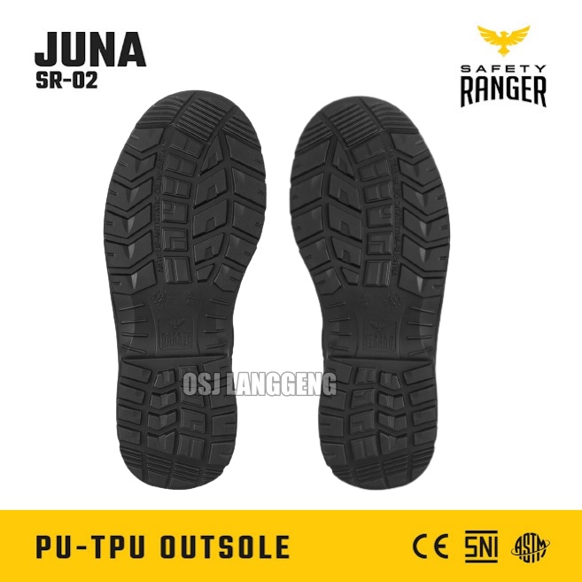 Sepatu Safety Ranger JUNA SR-02 - Safety Shoes RANGER JUNA SR02 Original