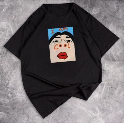 Kaos Oversize Wanita I'M COOL / Kaos Oversize Bahan Cotton 24S