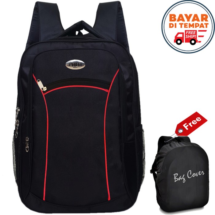 Tas Ransel Pria Tas Pria Tas Backpack POLO MS300 Tas POLO Tas Ransel POLO Tas Punggung(Z8E1) tas ran