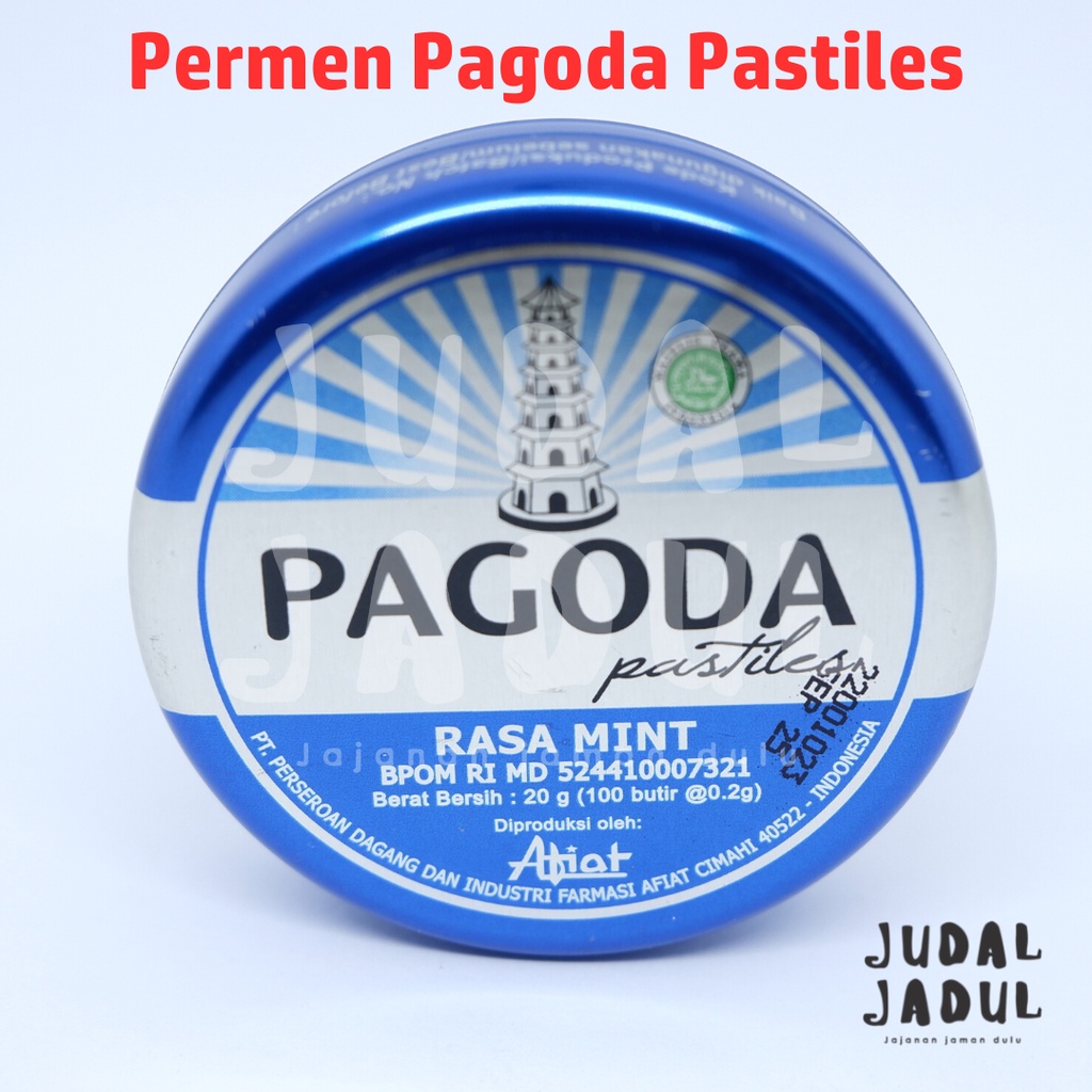 

Permen pagoda Pastilles Jadul 20gr By JudalJadul