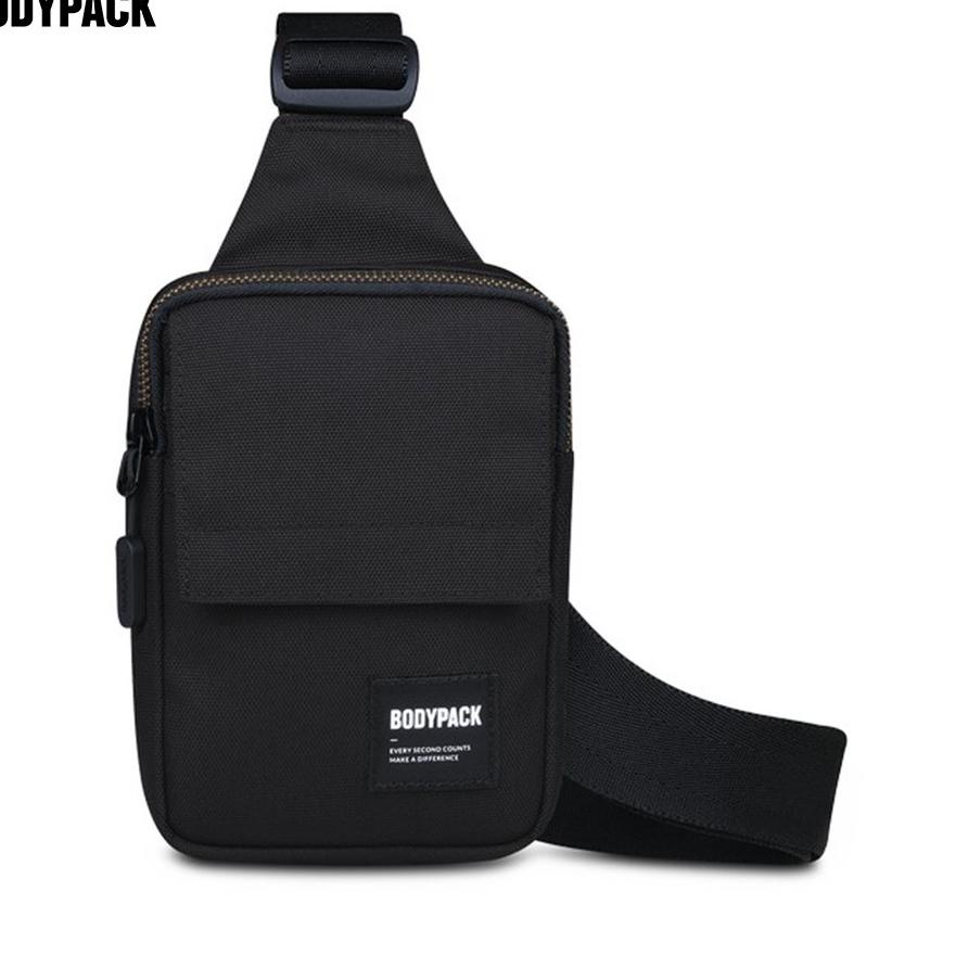 ♨ Bodypack Poacher Travel Pouch - Black ➷