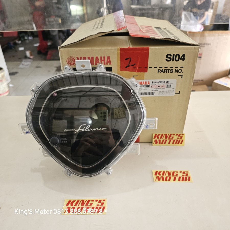 SPEEDOMETER SPIDOMETER KILOMETER GRAND FILANO BJM H3510 ASLI YAMAHA