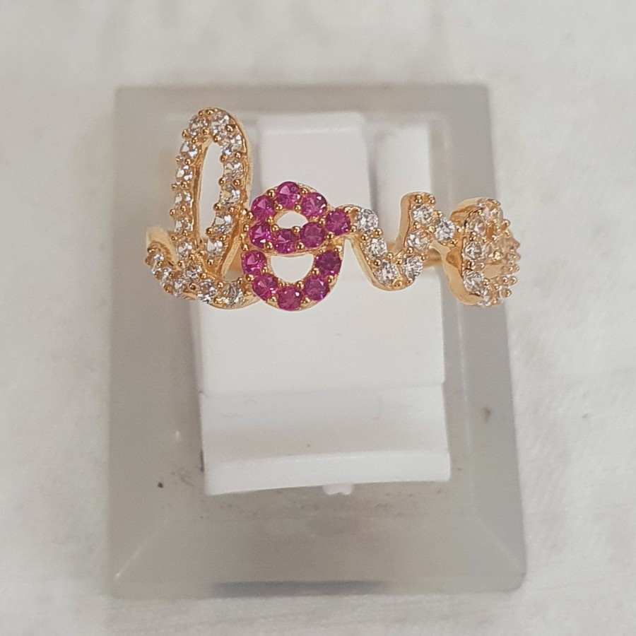 cincin love mata pink ad emas 70% 700 70 % UBS