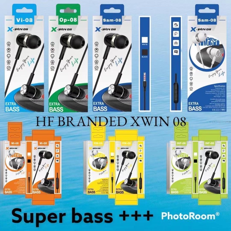 【Shero】Headset Extra bass original X-WIN 08