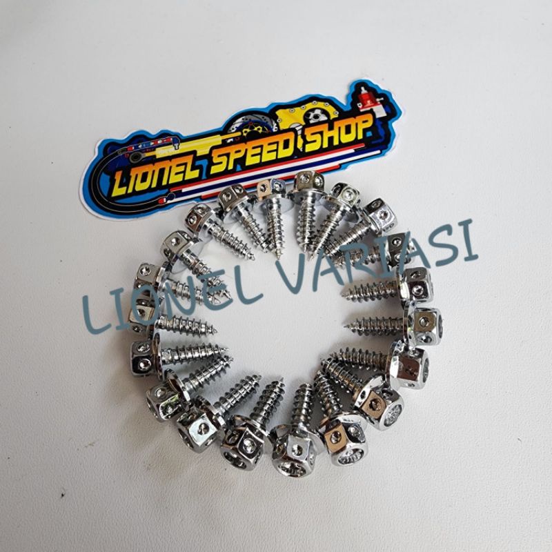 Baut probolt body motor beat vario scoopy supra kharisma dll baut body honda stainless