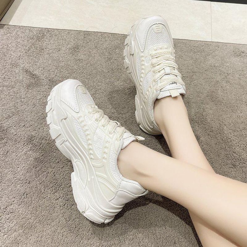 21801 Sepatu sneakers wanita import sepatu olahraga wanita kekinian