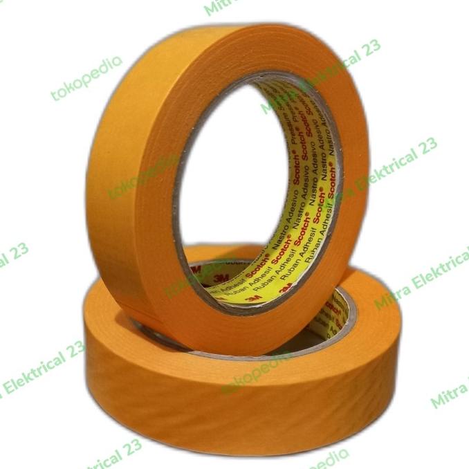 

3M Masking Tape / Isolasi Kertas Tahan Panas Setara Washi Tape 244 1in sal01