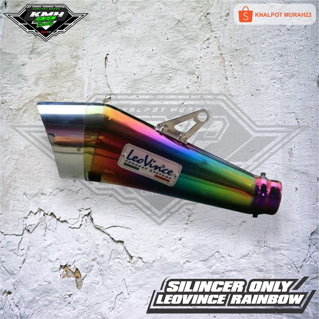 Silencer Knalpot LeoVince Cobra Rainbow Pelangi