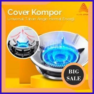 Alas Tatakan Cover Kompor Gas Portable Pelindung Anti Angin 1M4R23 sparepart