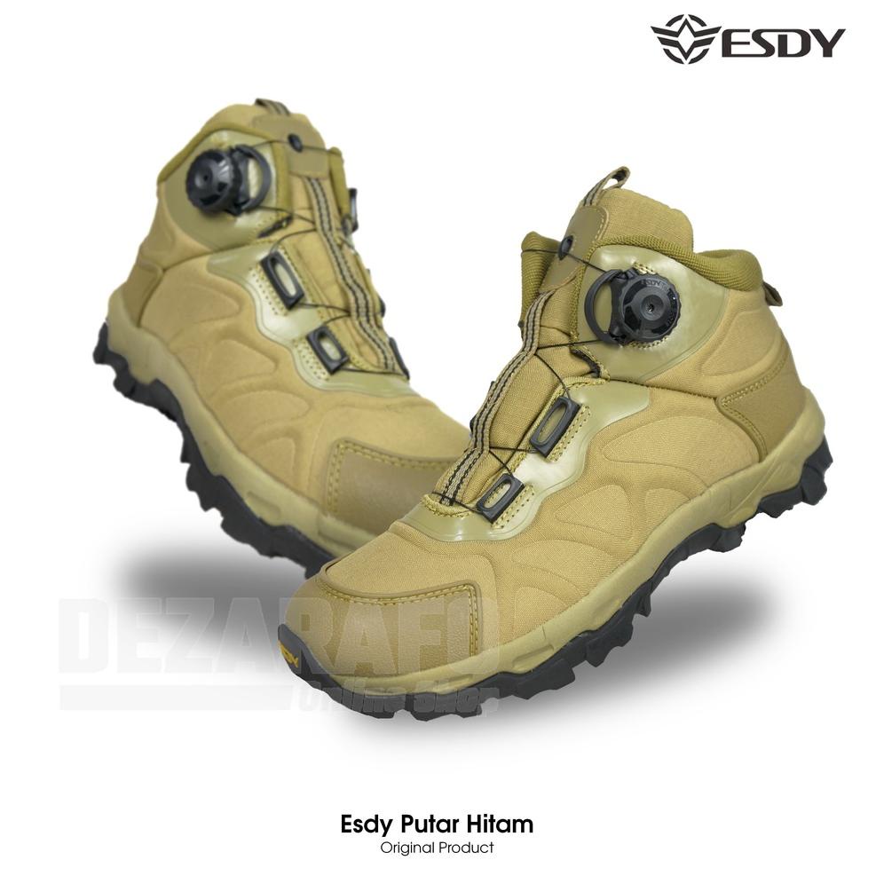 STOK TERBARU Sepatu Tactical ESDY Putar Tactical Army Boots