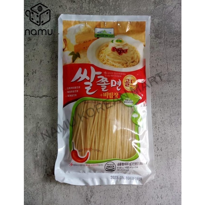

:=:=:=:=] Chilkab Dried Rice Chewy Noodle With Seasoning Sauce 600gr -Mie Instan