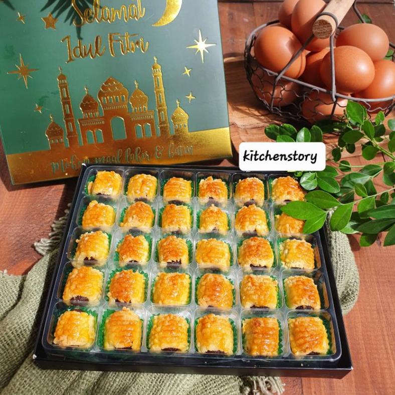 

DUS NASTAR SEKAT LEBARAN/BOX SEKAT IDUL FITRI/DUS PACKING/HARDBOX KUE NASTAR/DUS BROWNIES(10PCS) .