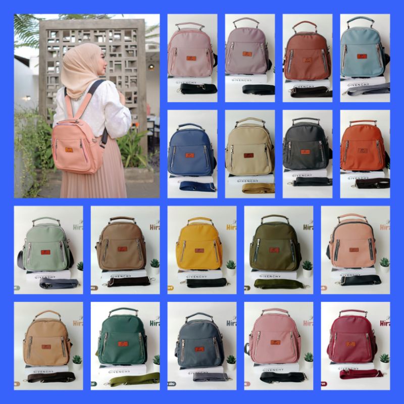 TAS RANSEL HIRA BIRU TSABITA/RANSEL HIRA BIRU TSABITA /HIRA RANSEL BIRU TSABITA /TAS RANSEL BIRU TSA