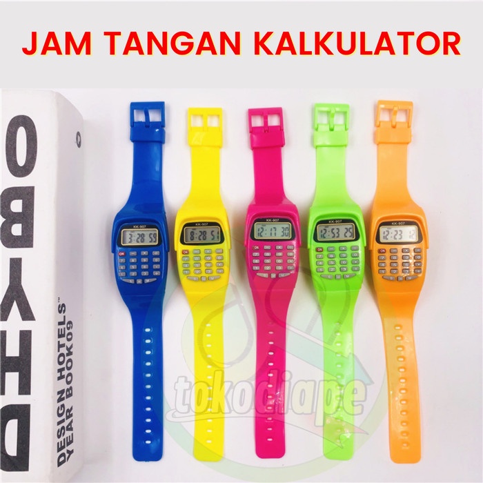 Jam Tangan Kalkulator Smartwatch Full Color Anak / Remaja