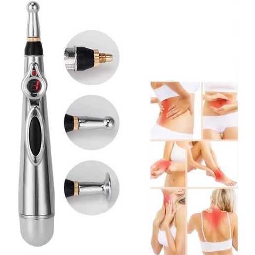 Meridian Massage Pen Akupuntur Laser Therapi - Pulpen Pijat Refleksi Terapi Kesehatan Meridian Energy Original