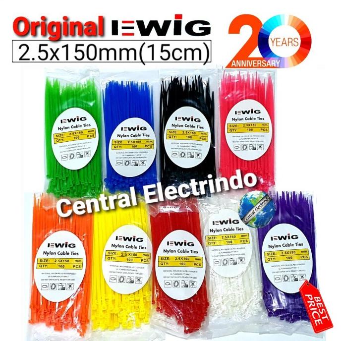 

KABEL TIES WARNA 2.5mmX15cm.