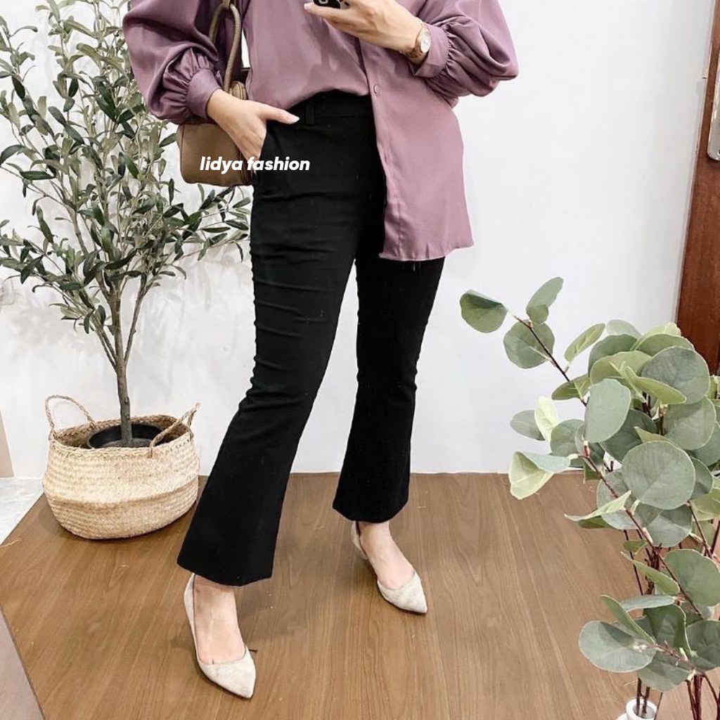 Cutbray Basic Pants Premium - Celana Cutbray Bahan Katun Twill Combat Premium Stretch