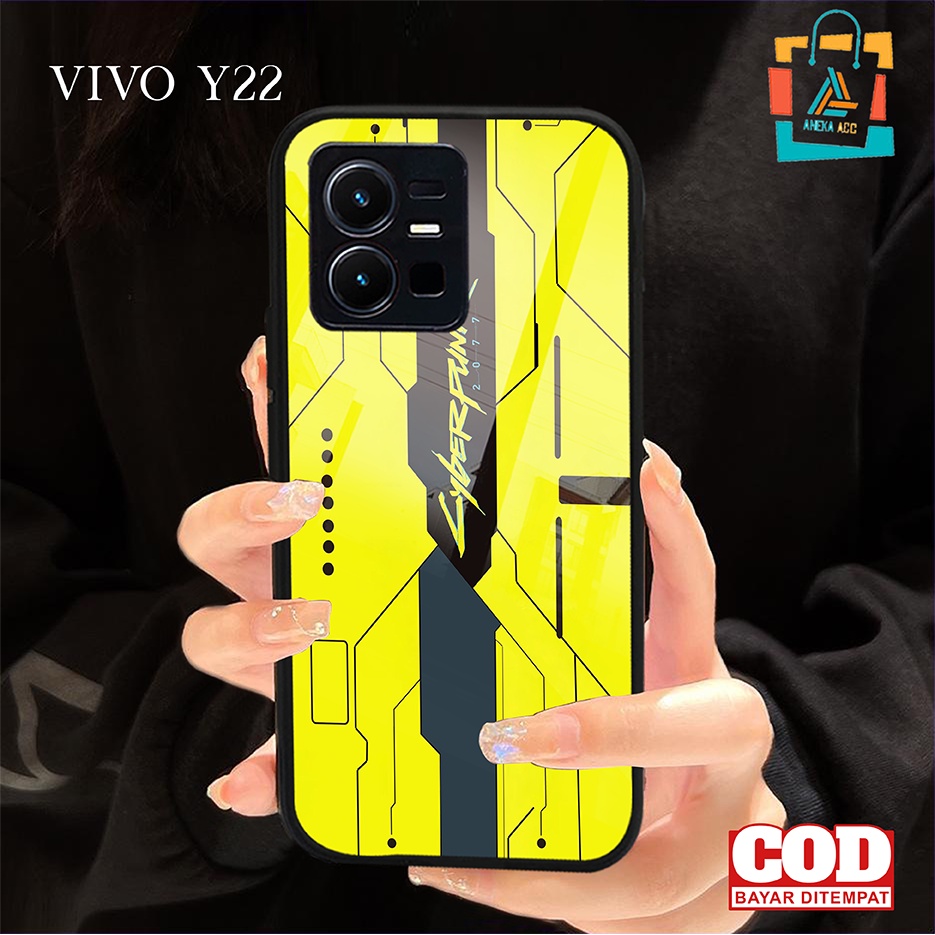 MITRACASE - CASE GLOSSY VIVO Y22 - CASE VIVO Y22 - CASSING HP VIVO Y22 - HARDCASE GLOSSY VIVO Y22 - 