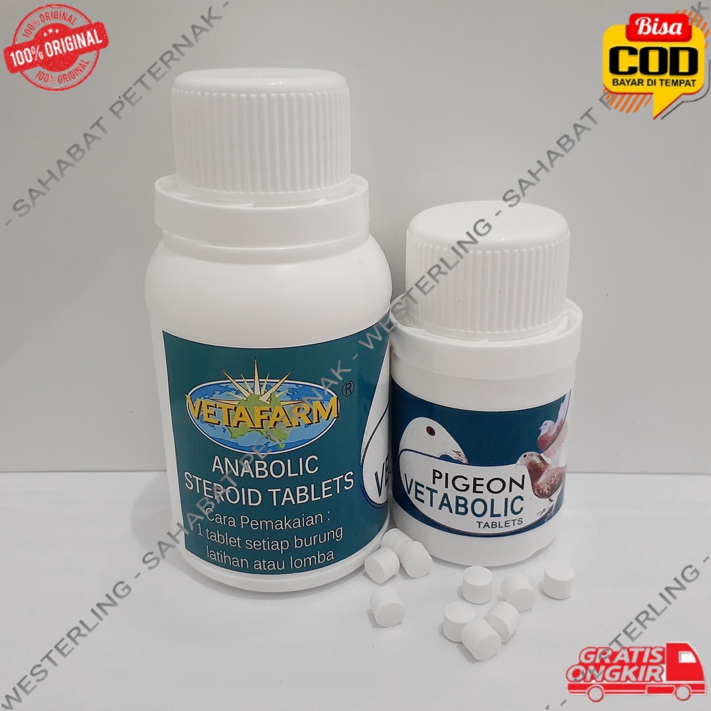 VETABOLIC VETAFARM ASLI ORIGINAL JUAL PER BUTIR