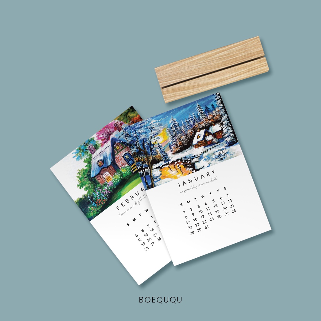 

Kalender Potrait Meja / Kalender Tatakan Kayu / Kalender Aesthetic / Wood Calendar 2024 / Kalender Meja Murah / Kalender Souvenir Murah Custom 2024