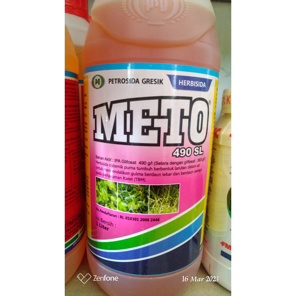 METO 490 SL HERBISIDA