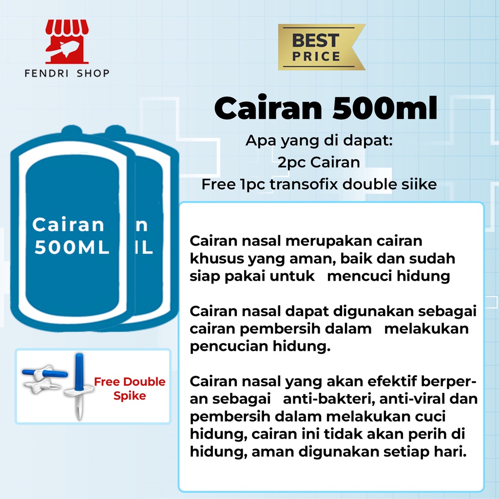 2pc cairan 500ml