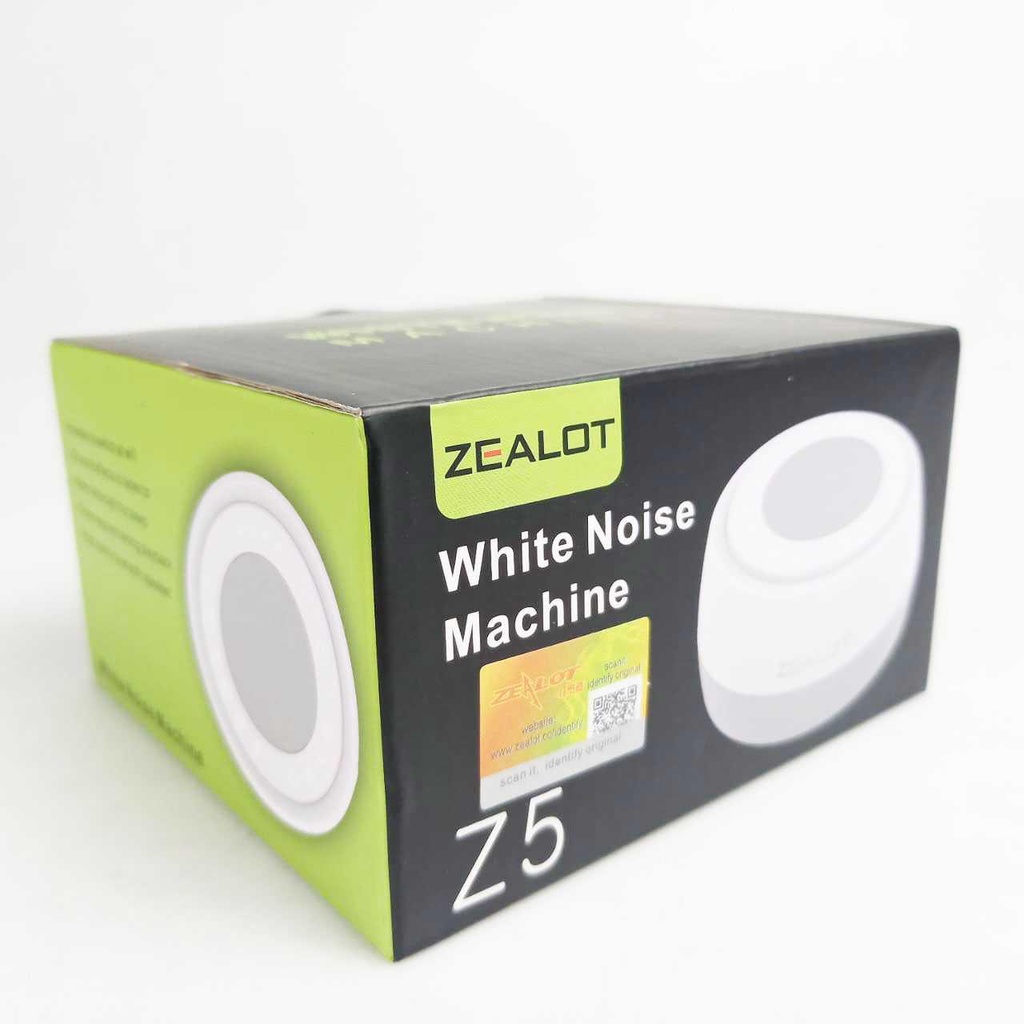 ZEALOT White Speaker Bluetooth Portable Noise Sleep - Z5 - White