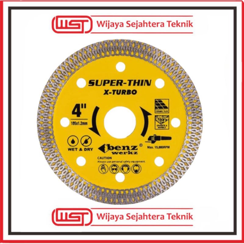 benz Diamond wheel 4 inch Turbo batik Diamond wheel blade