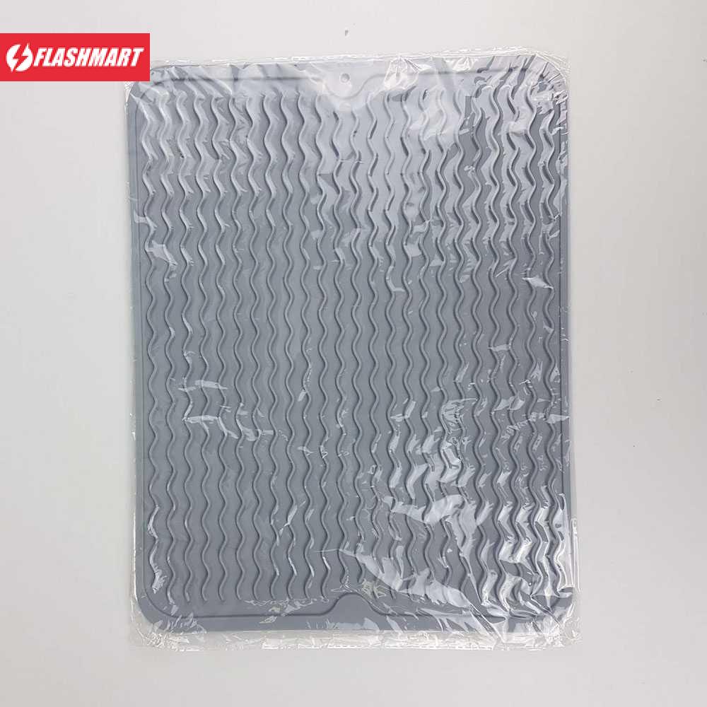 Flashmart Drain Mat Alat Pengering Cuci Piring Gelas - P589