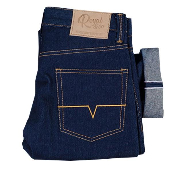 ♘ DENIM SELVEDGE 14.5 OZ BLUE INDIGO ✫