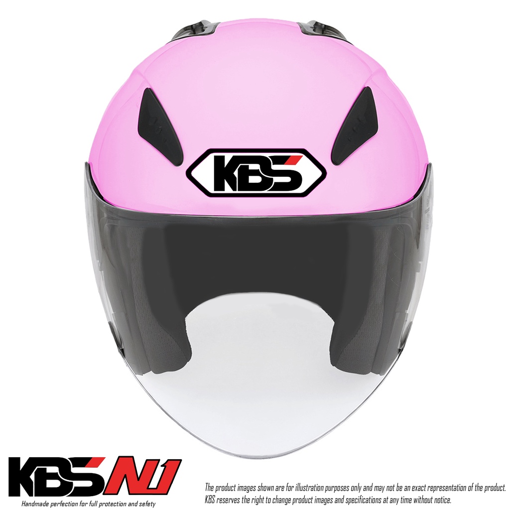 KBS N1 BLACK DOF / Helm Half Face Dewasa Untuk Pria Dan Wanita Dewasa SNI DOT COD