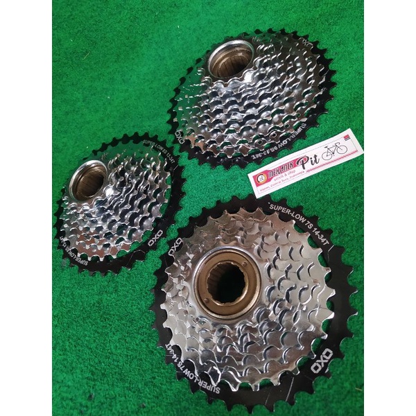 SPROKET OXO MEGARANGE 13-36T 7-8-9 SPEED CHROOM CP MODEL DRAT / ULIR