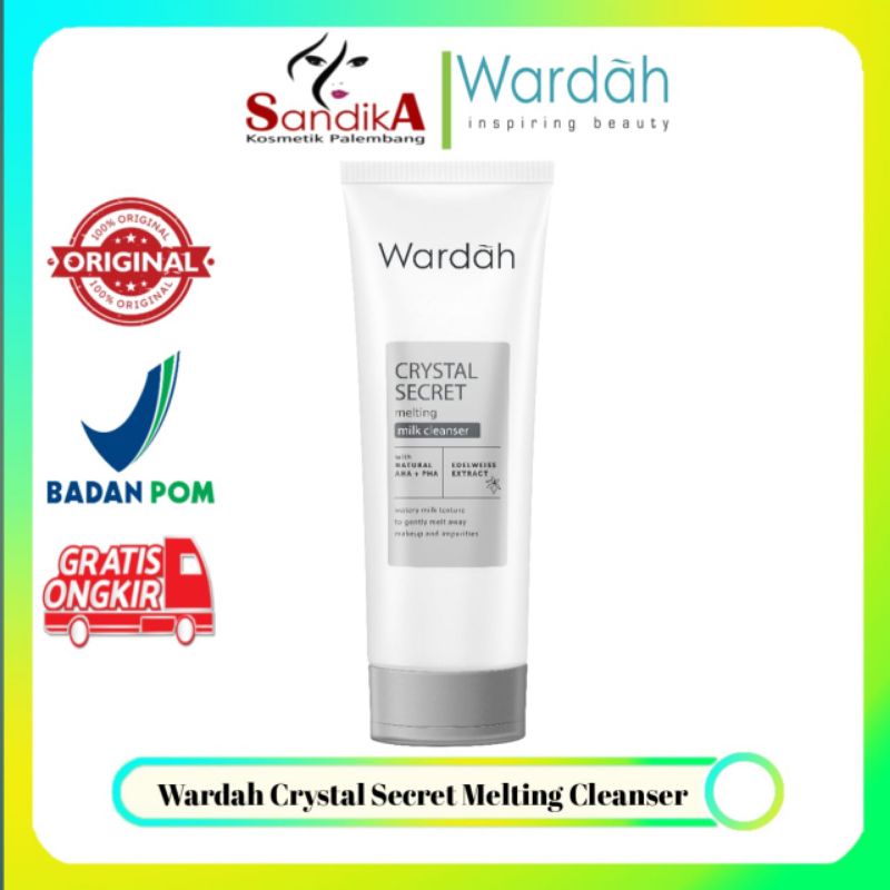 Wardah Crystal Secret Melting Milk Cleanser 100 ml