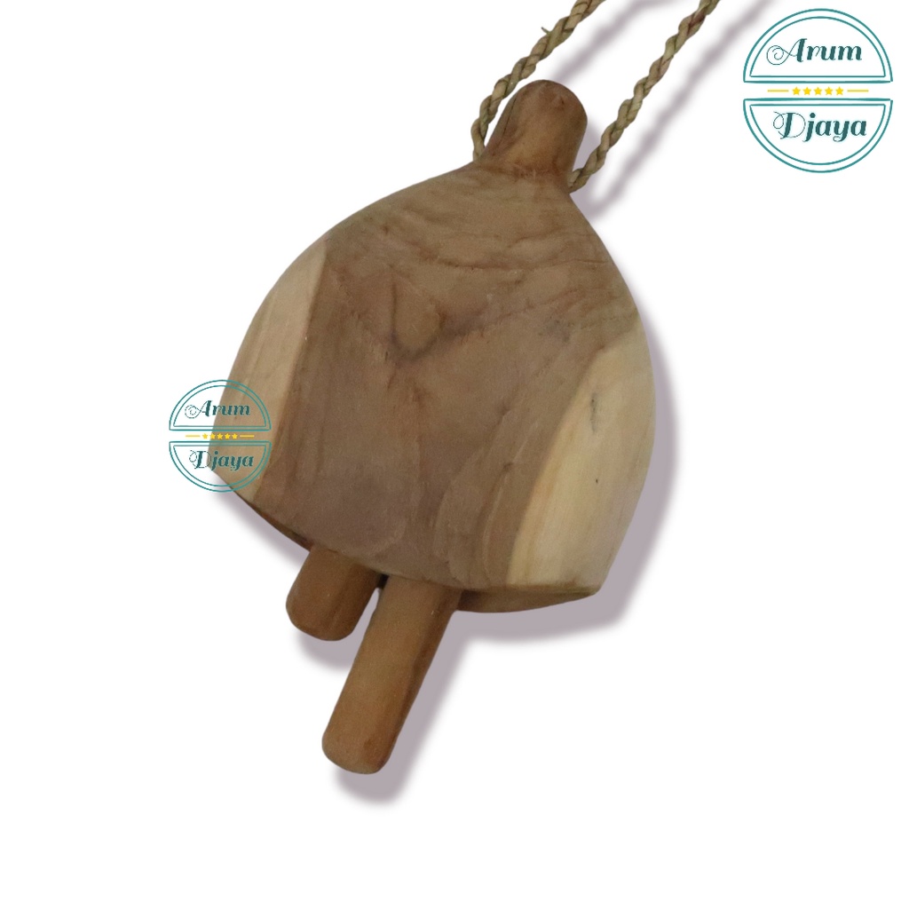 Lonceng Sapi Kayu Klontong Sapi Kayu Jati Antique Barang Antik Dekorasi Rumah Kuno